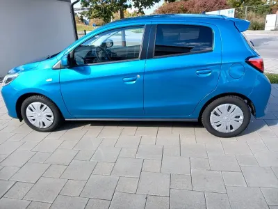 Gebraucht Mitsubishi Space Star Spirit 71 PS (52 kW) 2021 Blau Kleinwagen
