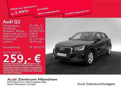 Usata Audi Q2 Comfort 150 CV (110 kW) 2023 Nero SUV