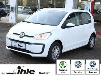 Weiß Gebraucht 2021 VW up! move up! Kleinwagen | 12.480 € (Etwas zu teuer)