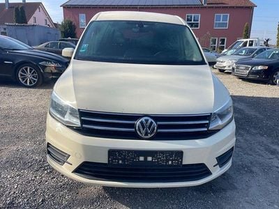 Gebraucht VW Caddy Maxi Comfortline 150 PS (110 kW) 2017 Beige Van / Kleinbus