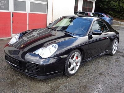 Second-hand Porsche 911 Carrera 4S Cabriolet 320 CP (235 kW) 2004 Negru Cabrio