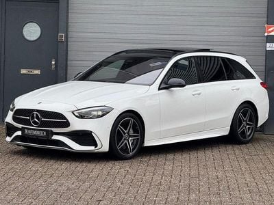 Gebraucht Mercedes C180 AMG line 170 PS (125 kW) 2023 Weiß Kombi
