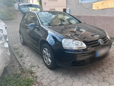 Gebraucht VW Golf V 105 PS (77 kW) 2007 Schwarz Kleinwagen