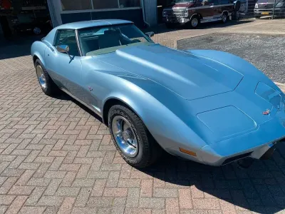Gebraucht Corvette C3 190 PS (139 kW) 1977 Blau Cabrio