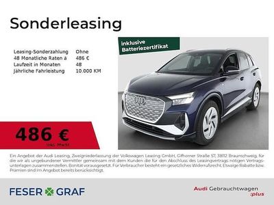 Gebraucht Audi Q4 e-tron Ambiente 210 kW (286 PS) 2025 Navarrablau metallic SUV