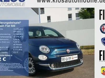 Gebraucht Fiat 500 Dolcevita 70 PS (51 kW) 2022 Blau Limousine