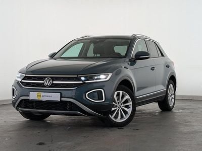 Gebraucht VW T-Roc Style 150 PS (110 kW) 2022 Petroleum blue SUV