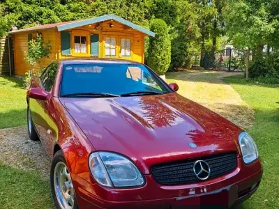 Gebraucht Mercedes SLK200 136 PS (100 kW) 1999 Rot Cabrio