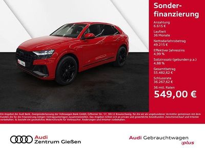 Gebraucht Audi Q8 S-Line 381 PS (280 kW) 2022 Rot SUV
