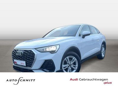 Gebraucht Audi Q3 Sportback Basis 150 PS (110 kW) 2022 Gletscherweiß metallic SUV