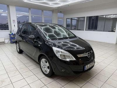 Gebraucht Opel Meriva Edition 101 PS (74 kW) 2010 Schwarz Van / Kleinbus