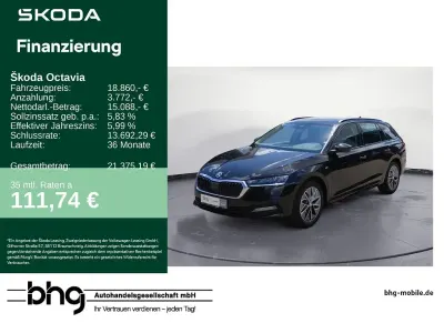 Gebraucht Skoda Octavia Ambition 150 PS (110 kW) 2023 Schwarz Kombi