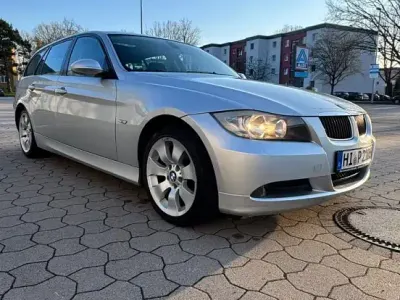 Gebraucht BMW 320 177 PS (130 kW) 2007 Silber Kombi