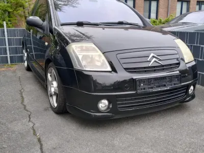 Gebraucht Citroën C2 VTR Sport 2007 Schwarz Kleinwagen
