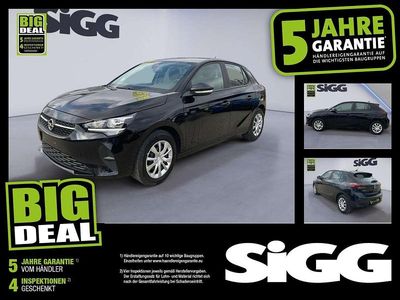 Gebraucht Opel Corsa Edition 75 PS (55 kW) 2022 Diamant schwarz Kleinwagen