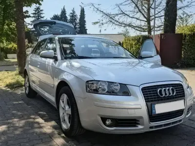 Gebraucht Audi A3 Attraction 102 PS (75 kW) 2007 Silber Kleinwagen