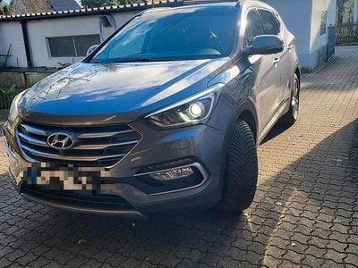 Gebraucht Hyundai Santa Fe Premium 203 PS (149 kW) 2017 Grün SUV