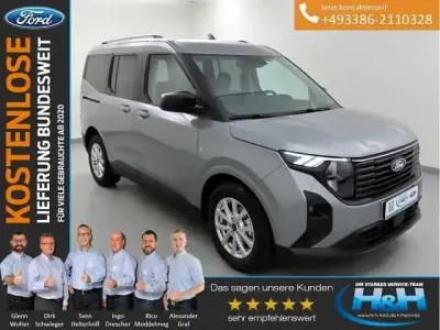 Gebraucht Ford Tourneo Courier Titanium 125 PS (91 kW) 2024 Silber (solarsilber) Van / Kleinbus