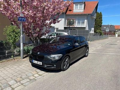 Brugt BMW 116 Sport Line 136 HK (100 kW) 2012 Sort Hatchback
