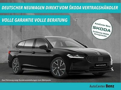 Neu Skoda Superb SportLine 204 PS (150 kW) 2025 Blau Kombi