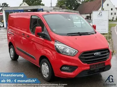Gebraucht Ford Transit Custom Trend 107 PS (78 kW) 2021 Rot Van / Kleinbus