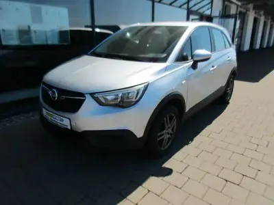 Gebraucht Opel Crossland Edition 110 PS (80 kW) 2018 Silber SUV