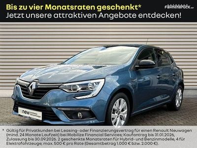 Blau Gebraucht 2020 Renault Mégane IV LIMITED Limousine | 15.790 € (Fairer Preis)