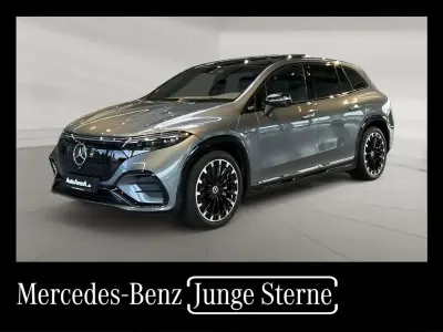 Gebraucht Mercedes EQS450+ AMG 264 kW (360 PS) 2024 Metalliclack selenitgrau SUV