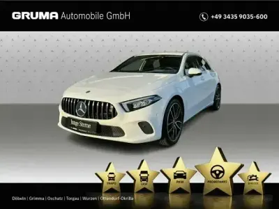 Gebraucht Mercedes A250 Progressive 224 PS (164 kW) 2018 Unilack polarweiß Limousine
