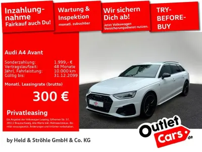 Brugt Audi A4 S-Line 204 HK (150 kW) 2023 Hvid Stationcar