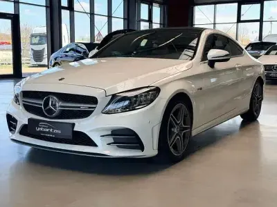 Brugt Mercedes C43 AMG AMG 390 HK (286 kW) 2020 Hvid Coupe