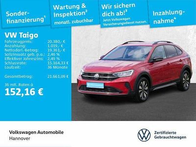 Gebraucht VW Taigo Goal 116 PS (85 kW) 2024 Rot SUV