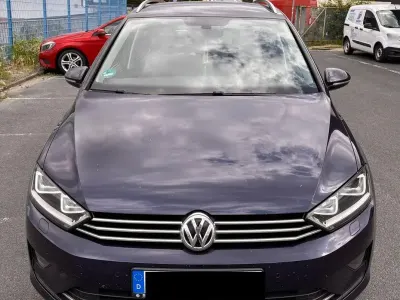 Gebraucht VW Golf Sportsvan 125 PS (91 kW) 2016 Blau Van / Kleinbus