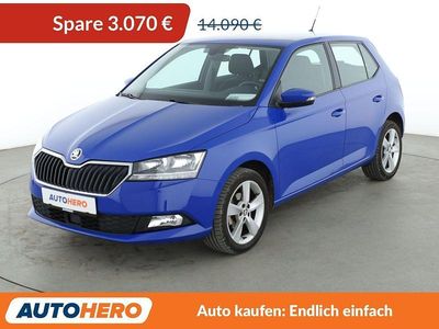 Gebraucht Skoda Fabia Style 95 PS (69 kW) 2019 Blau Limousine