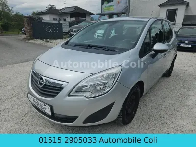 Używany Opel Meriva Edition 101 KM (74 kW) 2012 Srebrny Minivan