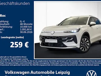 Neu VW T-Roc Style 150 PS (110 kW) 2026 Weiß SUV