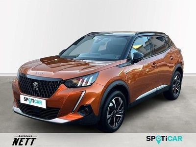 Gebraucht Peugeot 2008 GT 131 PS (96 kW) 2021 Orange SUV