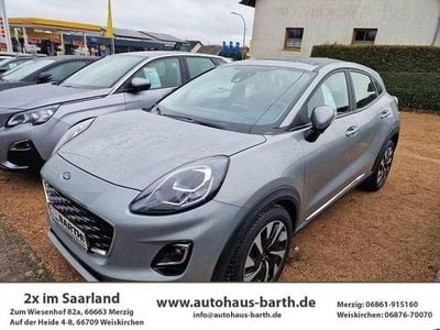Gebraucht Ford Puma Titanium 125 PS (91 kW) 2022 Solarsilber (metallic) SUV