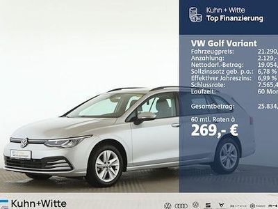 Gebraucht VW Golf VIII Life 110 PS (80 kW) 2021 Silber Kombi