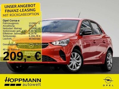 Gebraucht Opel Corsa-e Edition 100 kW (136 PS) 2022 Orange Kleinwagen