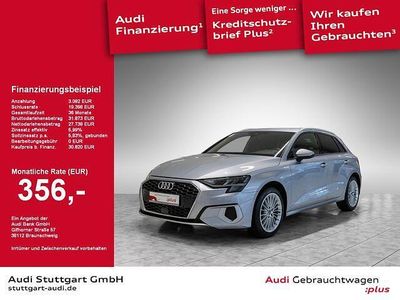 Gebraucht Audi A3 Advanced Plus 150 PS (110 kW) 2023 Silber Limousine