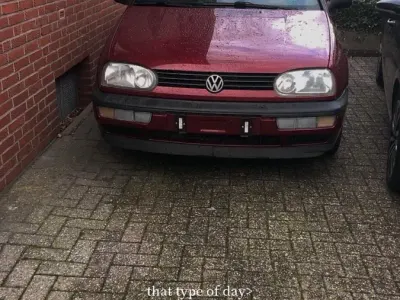 Brugt VW Golf II 75 HK (55 kW) 1985 Rød Hatchback