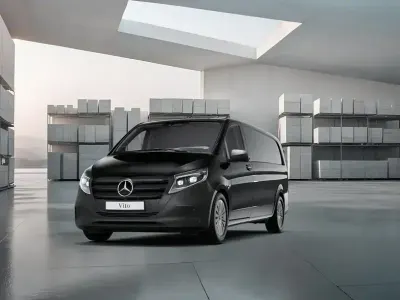 Neu Mercedes Vito 2026 Schwarz Van