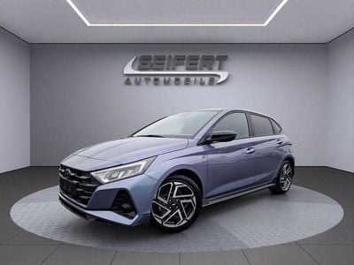 Neu Hyundai i20 N Line 101 PS (74 kW) 2025 Meta blue Limousine