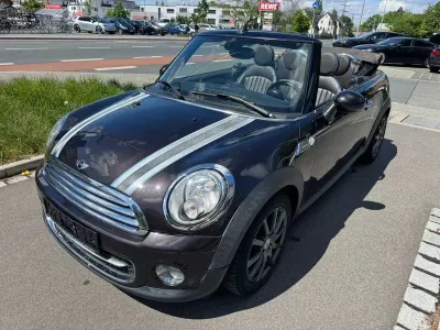 Gebraucht Mini Cooper D Cabriolet 111 PS (81 kW) 2013 Braun Cabrio