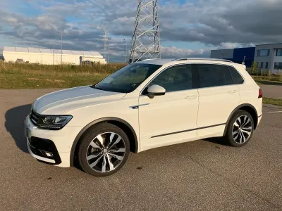 Gebraucht VW Tiguan Highline 179 PS (131 kW) 2018 Weiß SUV