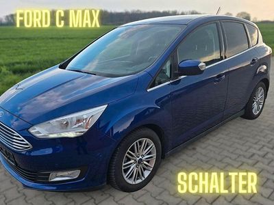 Second-hand Ford C-MAX Titanium 120 CP (88 kW) 2018 Albastru Monovolum