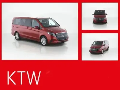 Używany Mercedes EQV300 150 kW (204 KM) 2025 Czerwony Minivan