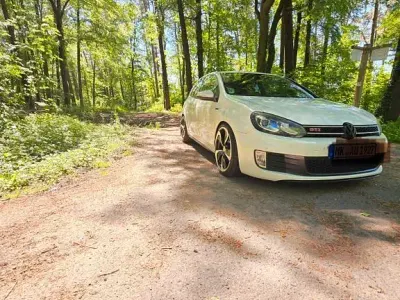 Gebraucht VW Golf VI GTI 211 PS (155 kW) 2010 Weiß Kleinwagen