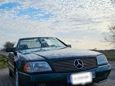 Gebraucht Mercedes SL280 192 PS (141 kW) 1995 Grün Cabrio